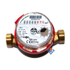  Счётчик горячей воды Apator Powogaz JS-1,6 ХВ  SMART + DN15