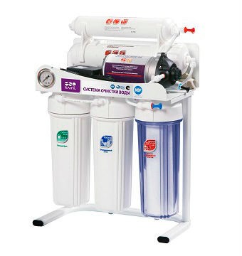 5-ти стадийная система очистки воды с насосом RO905-550BP-EZ-S-G